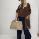 gilet lungo con frange place